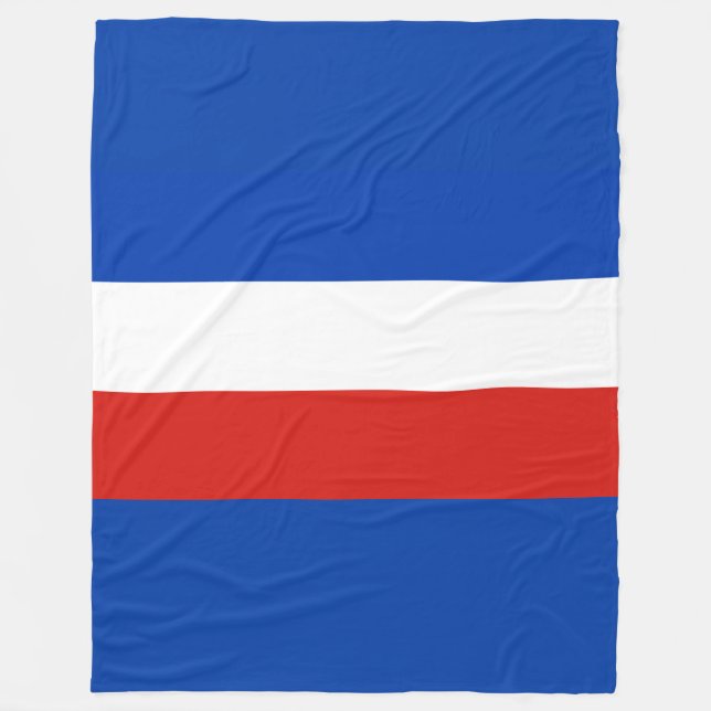 Cobertor De Velo Flag Schleswig-Holstein Fleece Blanket (Frente)