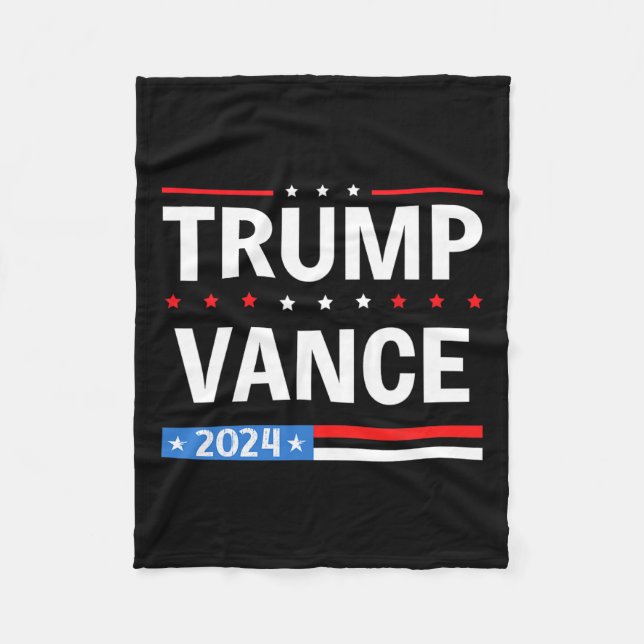Cobertor De Velo Flag Vote 47 Trump Vance 2024 Vp Vice-Presidente (Frente)