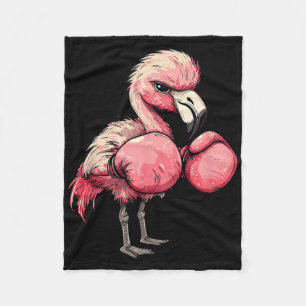 Cobertor De Velo Flamingo Engraçado Com Luvas Rosa Crianças Adultos