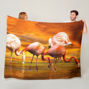 COBERTOR DE VELO FLAMINGOS