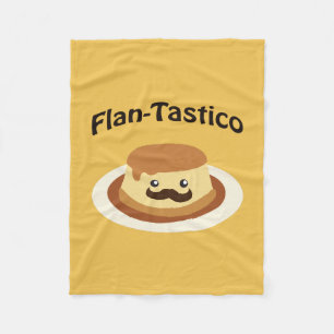 Cobertor De Velo Flan-Tastico! Flan bonito