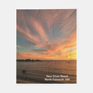 Cobertor De Velo Flancete de Nova Prata Prateada, 50" x 60"