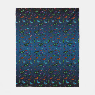 Cobertor De Velo Flautim Fleece Blanket (Marinho Blue Mix)