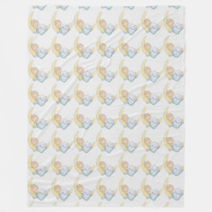 Cobertor De Velo Flece Blanket/Baby Boy