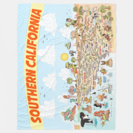 Cobertor De Velo Flece Blanket do Sul da Califórnia