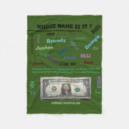 Cobertor De Velo Fleece BABY BLANKET Unisex 30X40 pol. /mmetropolim