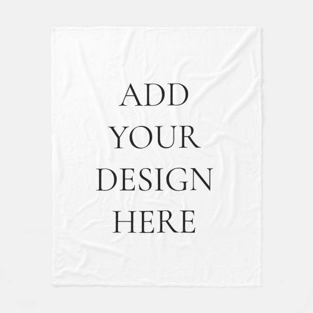 Cobertor De Velo Fleece Blanket (Frente)