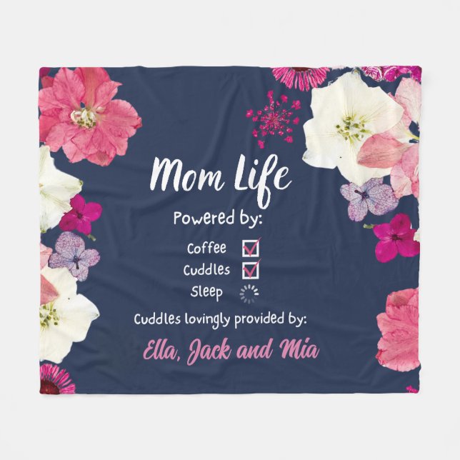 Cobertor De Velo Fleece Blanket (Frente (Horizontal))