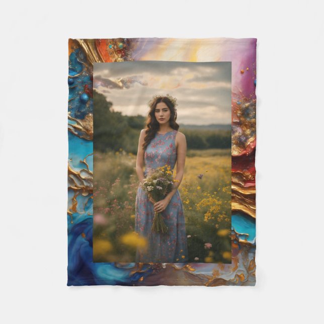 Cobertor De Velo Fleece Blanket (Frente)