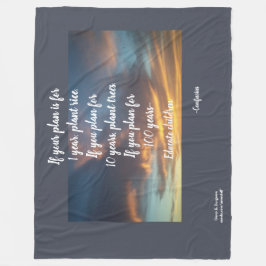 Cobertor De Velo Fleece Blanket