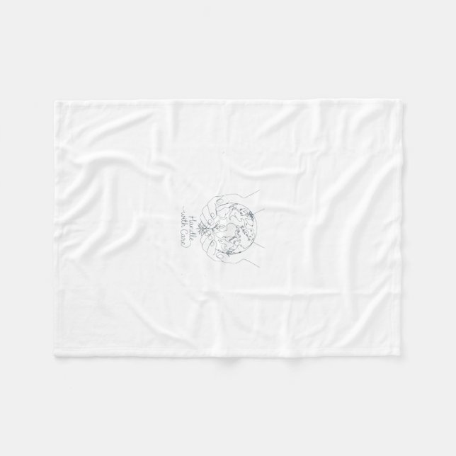 Cobertor De Velo Fleece Blanket (Frente (Horizontal))