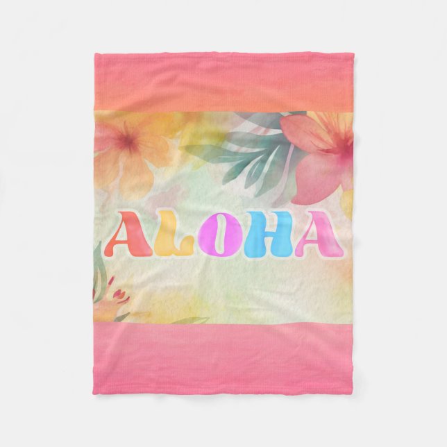 Cobertor De Velo Fleece Blanket (Frente)