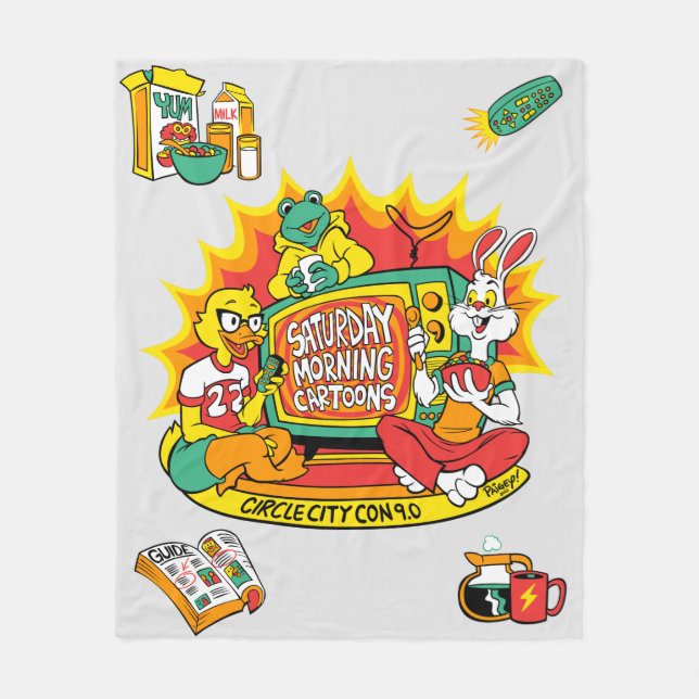 Cobertor De Velo Fleece Blanket (Frente)