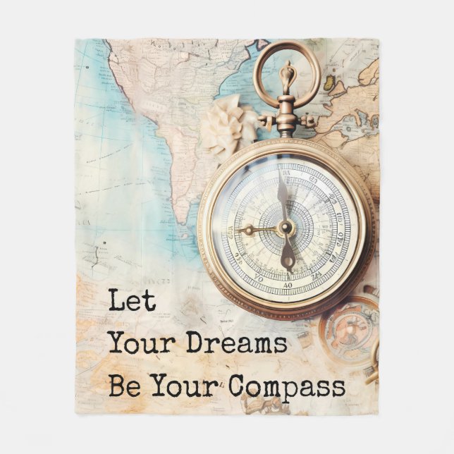 Cobertor De Velo Fleece Blanket (Frente)