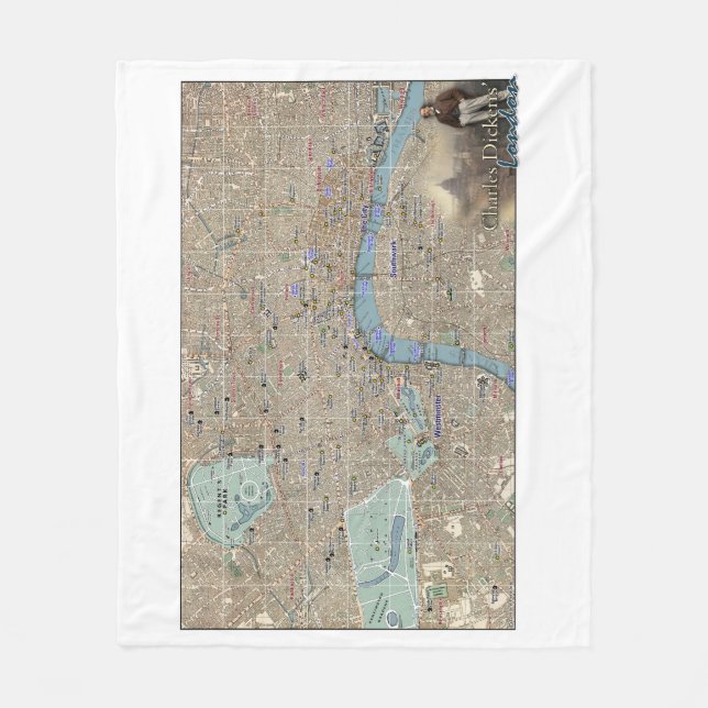 Cobertor De Velo Fleece Blanket (Frente)