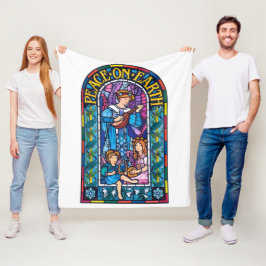 Cobertor De Velo Fleece Blanket (50 em x 60 em) Paz na Terra