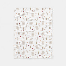 Cobertor De Velo Fleece Blanket 76,2cmx101,6cm - Christmas Pattern
