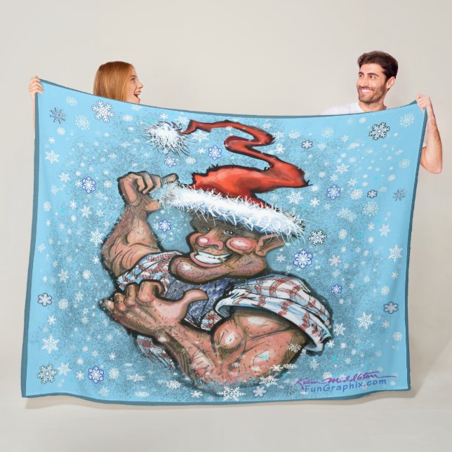 Cobertor De Velo Fleece Blanket de Natal (In Situ)