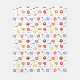 Cobertor De Velo Fleece Blanket Homemade do Rosquinha