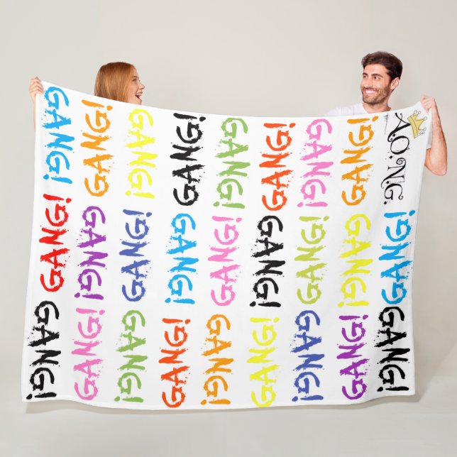 Cobertor De Velo Fleece Blanket, Large 60" x 80" (In Situ)