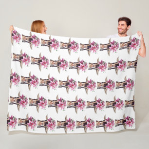 Cobertor De Velo Fleece Blanket Lily, a Cabra.