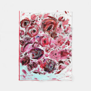 Cobertor De Velo Fleece Blanket PASSIONRED