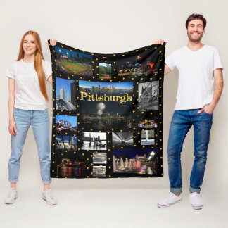 Cobertor De Velo Fleece Blanket Pittsburgh Foto