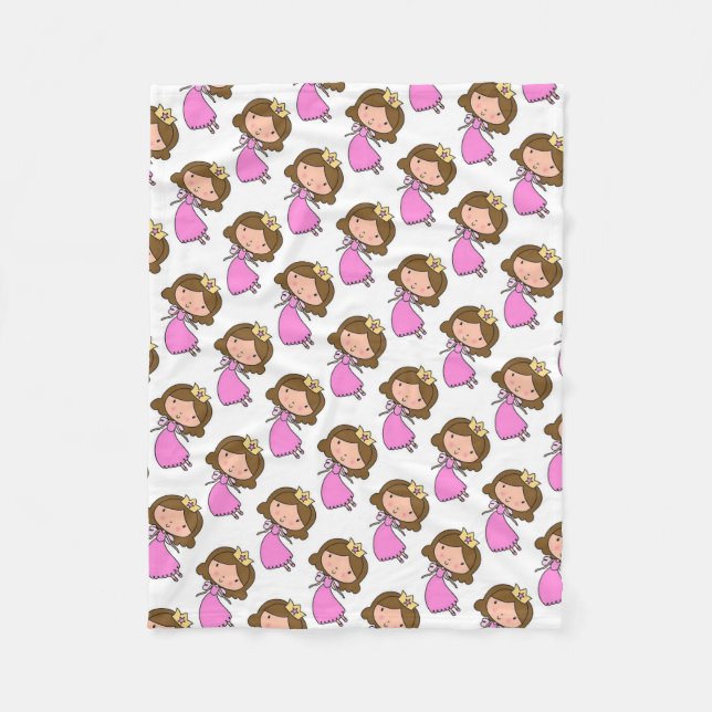 Cobertor De Velo Fleece Blanket/Princesa (Frente)