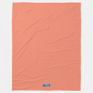 Cobertor De Velo Fleece Blanket (Salmão Sólido) SDCescartazes ©️ 20