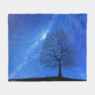 Cobertor De Velo Fleece Blanket - "The Heavens Declare"