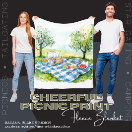 Cobertor De Velo Fleece Picnic Blanket