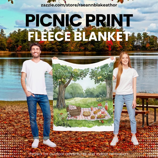 Cobertor De Velo Fleece Picnic Blanket (Criador carregado)