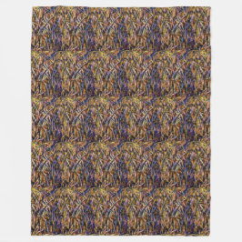 Cobertor De Velo FleeceBlanketCarnivalGlassGrassWithOrangeMoldFungu