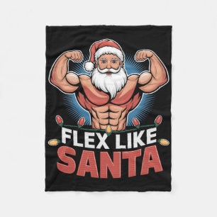 Cobertor De Velo Flex Like Santa Claus Bodybuilding Gym Wo