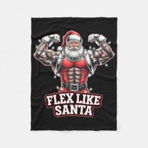 Cobertor De Velo Flex Like Santa Claus Bodybuilding Gym Wo