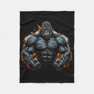 Cobertor De Velo Flexing de Gorila