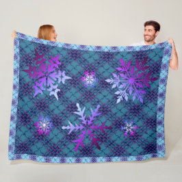 Cobertor De Velo Floco de neve de Winter Chill