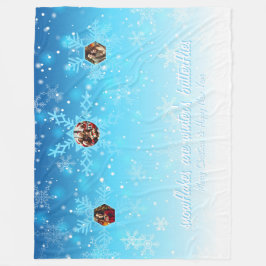 Cobertor De Velo Flocos de neve