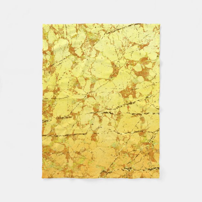 Cobertor De Velo Flor Amarelo (Frente)