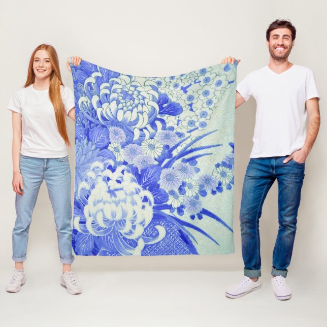 Cobertor De Velo Flor Chrysanthemum, Design japonês (In Situ)