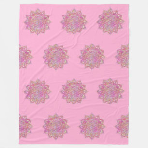 Cobertor De Velo Flor Da Vida - Índia Mandala 7