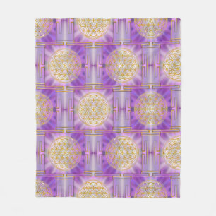 Cobertor De Velo FLOR DA VIDA - Padrão uniforme de Yantra