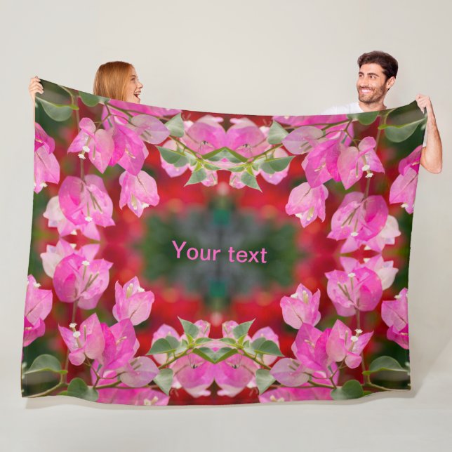 Cobertor De Velo flor de Bougainvillea rosa (In Situ)