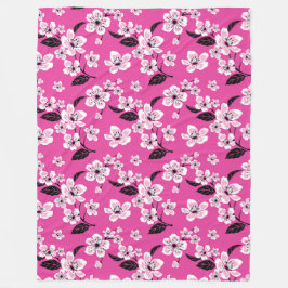 COBERTOR DE VELO FLOR DE CEREJEIRA - SAKURA (ROSA)