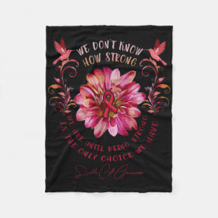 Cobertor De Velo Flor de Consciência de Células Falsiformes Não sab