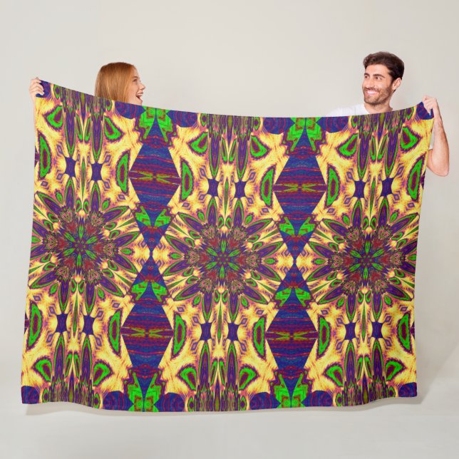 Cobertor De Velo Flor De Jardim Boêmico No Verão 1 Floral (In Situ)