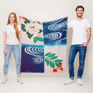 Cobertor De Velo Flor e água corrente, Design japonês