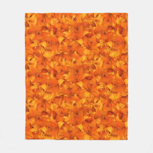 Cobertor De Velo Flor Foto Laranja Garden Lily