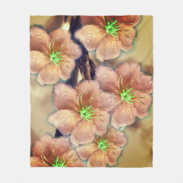 Cobertor De Velo Flor Gráfico