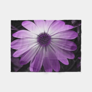 Cobertor De Velo Flor Roxo-Margarida